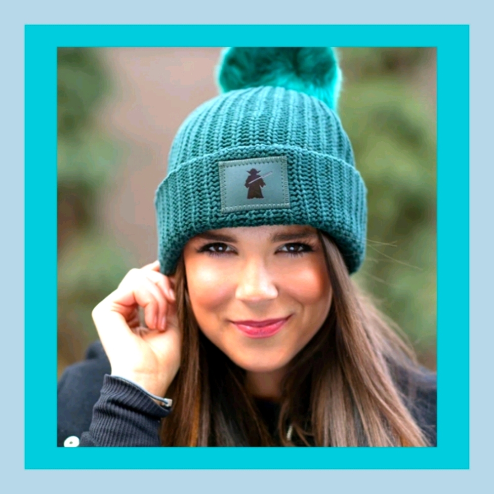 LOVE YOUR MELON STAR WARS YODA POM BEANIE